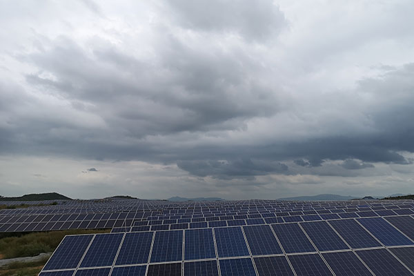 Proyecto de central fotovoltaica de India