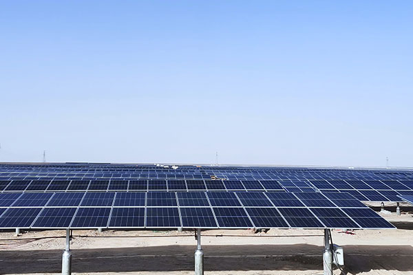 Proyecto de central fotovoltaica de Gansu